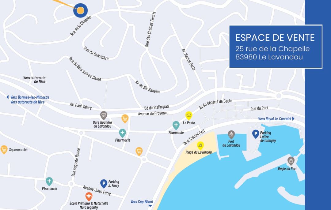 Programme immobilier Eleganza à Le Lavandou