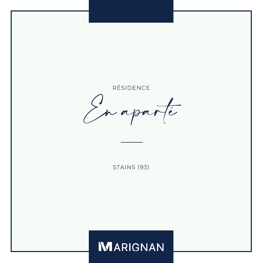 Programme immobilier En aparté à Stains