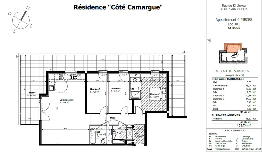 Programme immobilier Côté Camargue à Saint-Louis