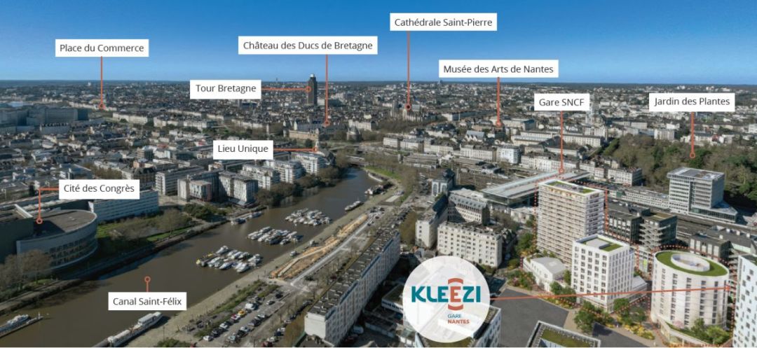Programme immobilier KLEEZI | GARE NANTES à Nantes