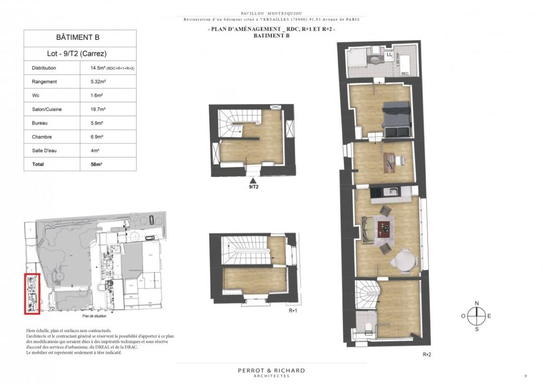 Programme immobilier Pavillon Montesquiou à Versailles