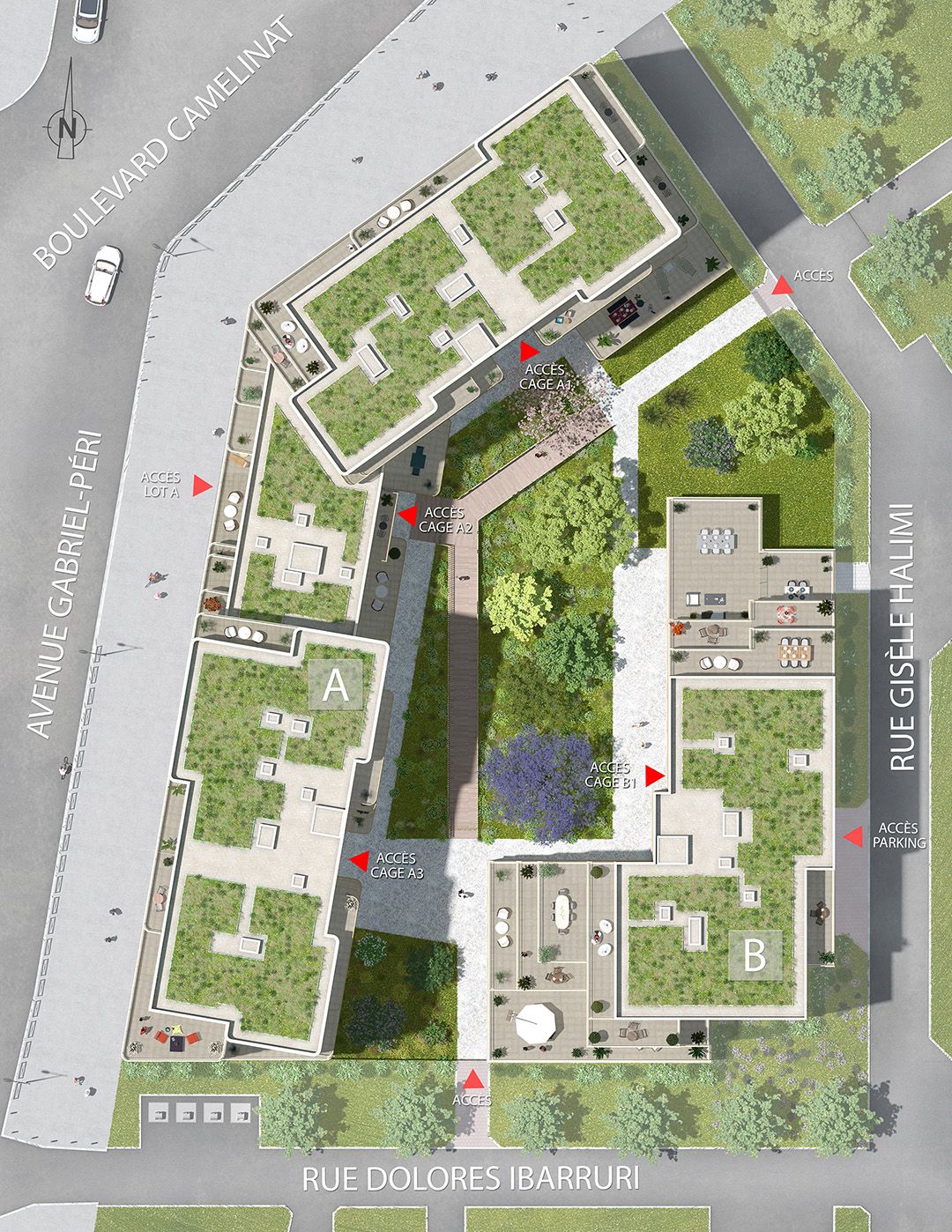 Programme immobilier CARRE PERI à Gennevilliers