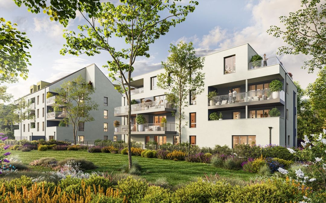 Programme neuf à Huningue : 15 appartements dès 272 000 € — photo 2