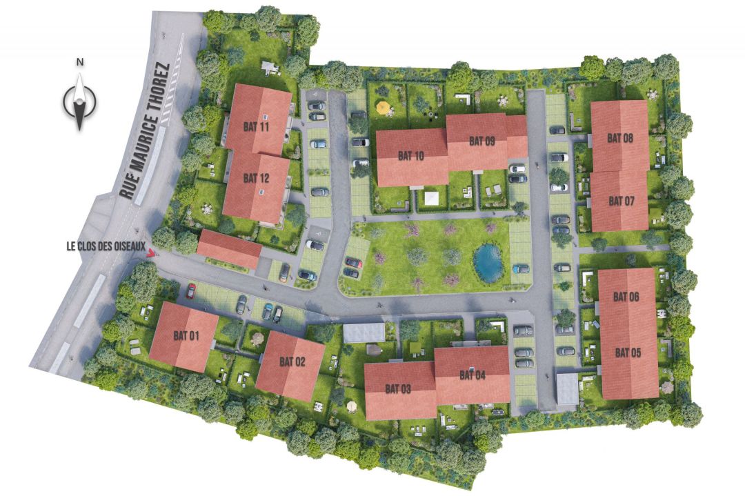 Programme immobilier LE CLOS DES OISEAUX à Gonfreville-l'Orcher