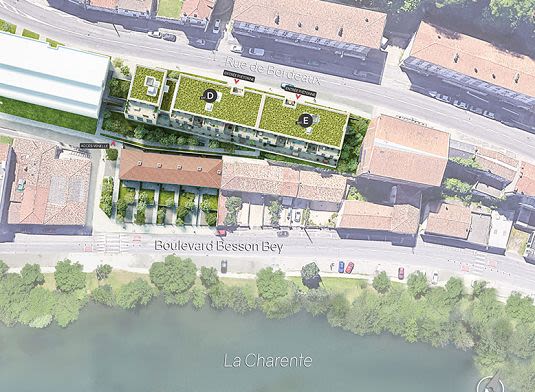 Programme immobilier Perspective Karente à Angoulême