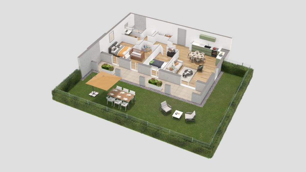 Programme immobilier Les Jardins d'Henri IV à Chartres