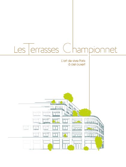 Programme immobilier Les Terrasses Championnet à Paris 18e Arrondissement