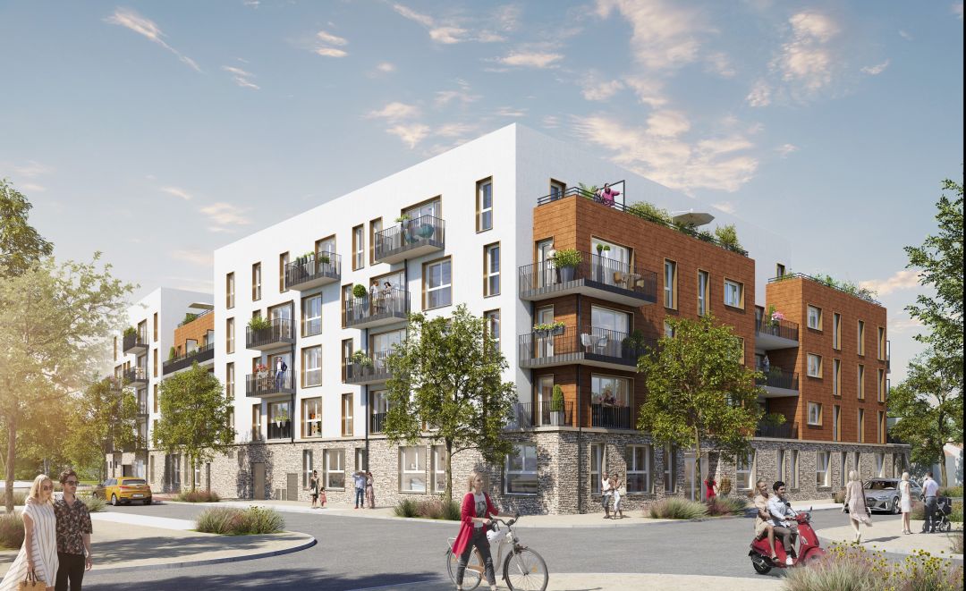 Programme immobilier LES TERRASSES MARCEAU TR2 D1 à Drancy