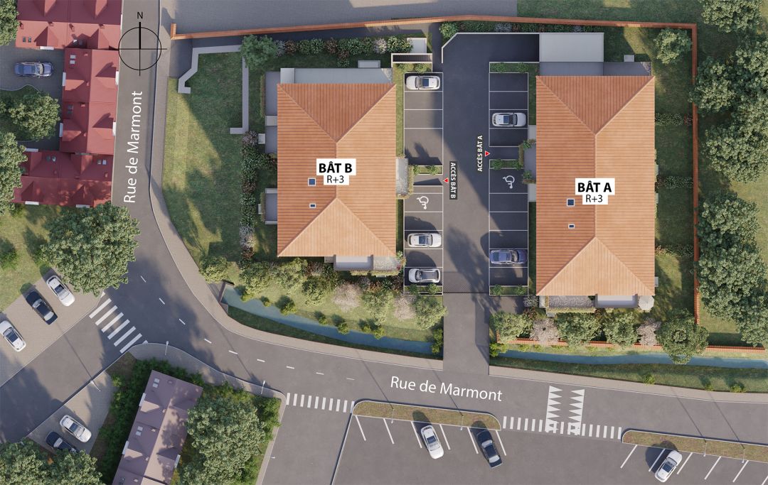 Programme immobilier Le Clos des Amandiers à Jassans-Riottier