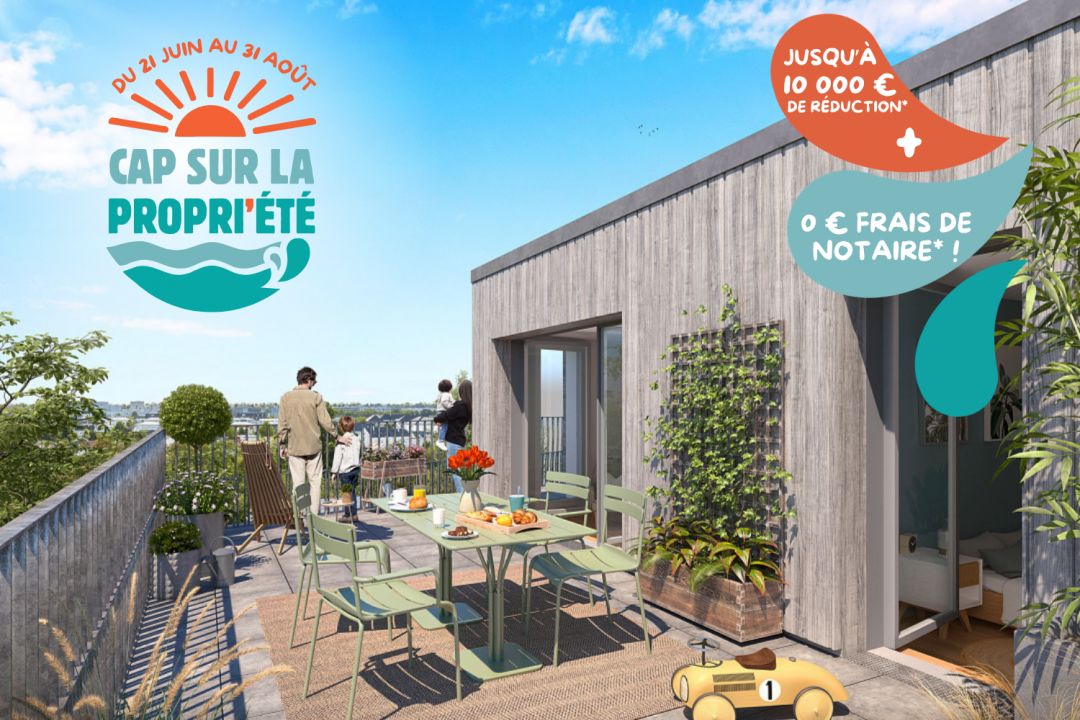 Programme immobilier NATUREO - VERDURA à Nantes