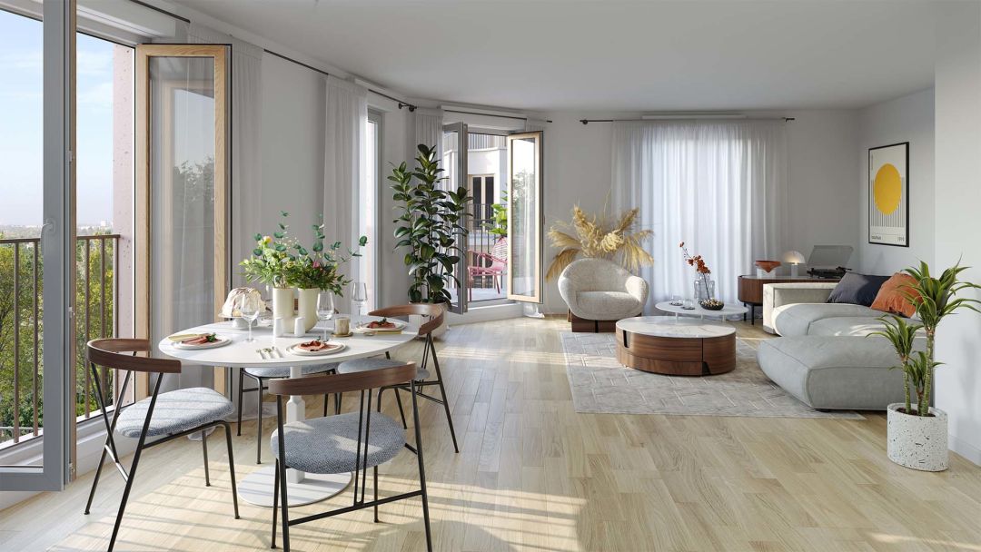 Programme neuf à Pantin : découvrez les appartements — photo 2