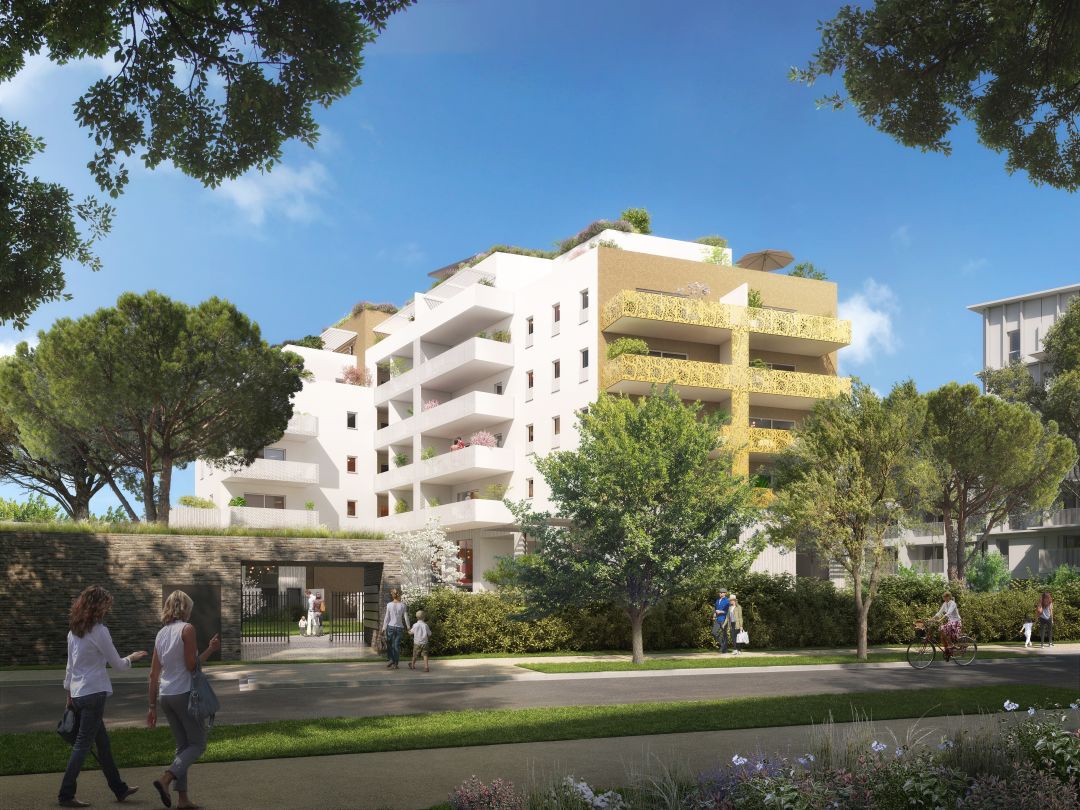 Programme immobilier LES HAUTS DE JAUSSERAND - CRESCENDO / BLUE NOTE à Montpellier