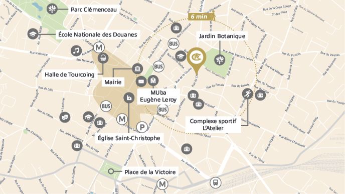 Programme immobilier LILLE-TOURCOING : Château à Tourcoing