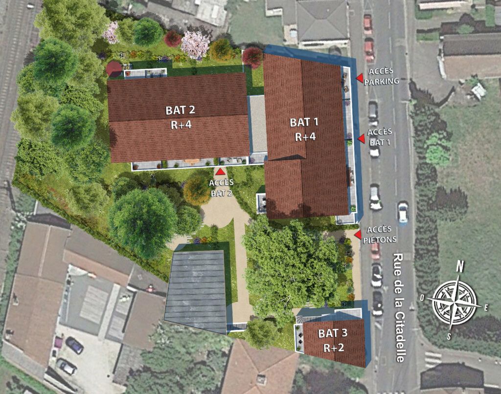 Programme immobilier Coeur Citadelle à Bourg-en-Bresse