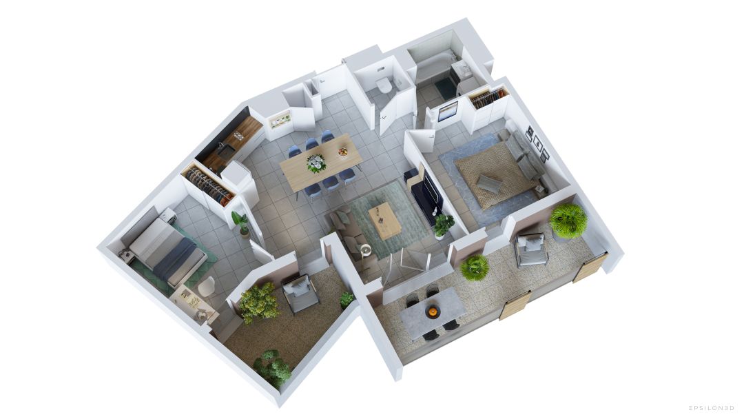 Programme immobilier Les CINQ SENS à Béziers