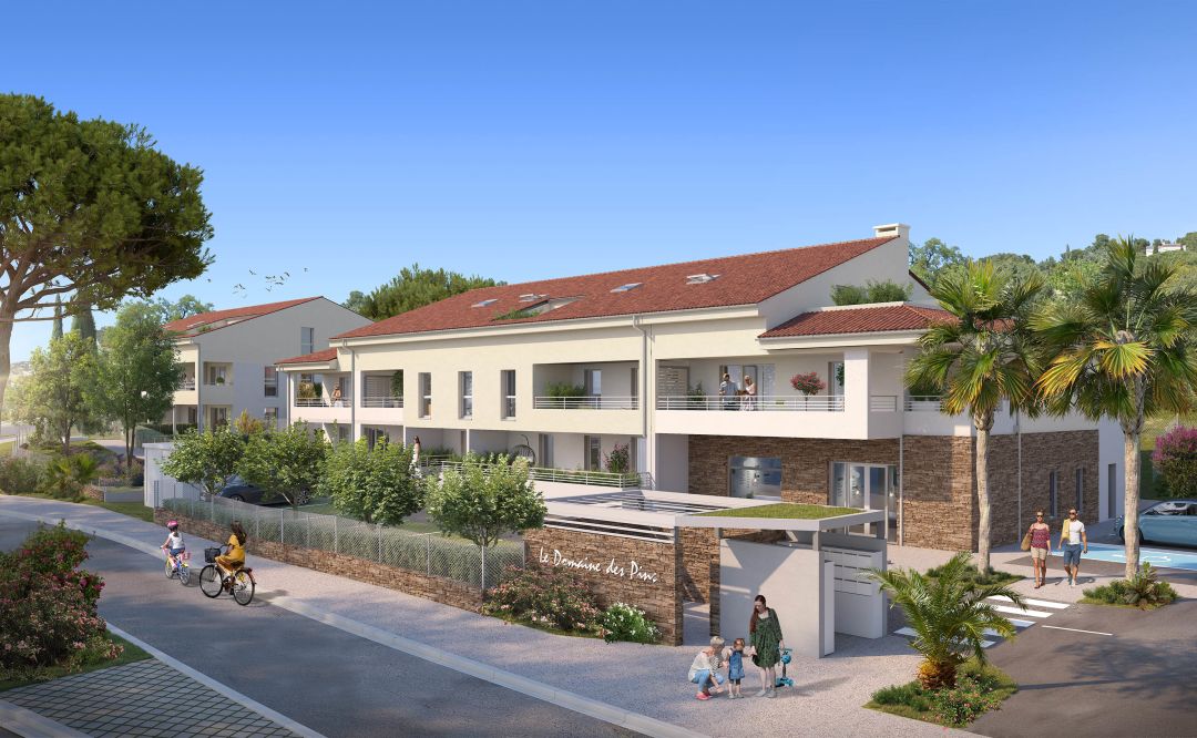 Programme immobilier Le Domaine des Pins à Bormes-les-Mimosas