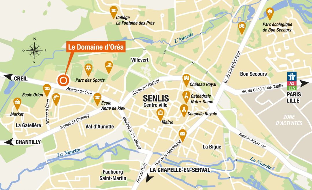Programme immobilier LE DOMAINE D'ORÉA à Senlis