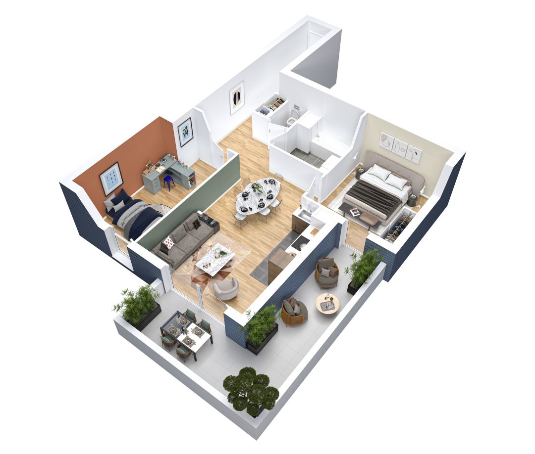 Programme neuf à Huningue : 26 appartements dès 225 200 € — photo 4