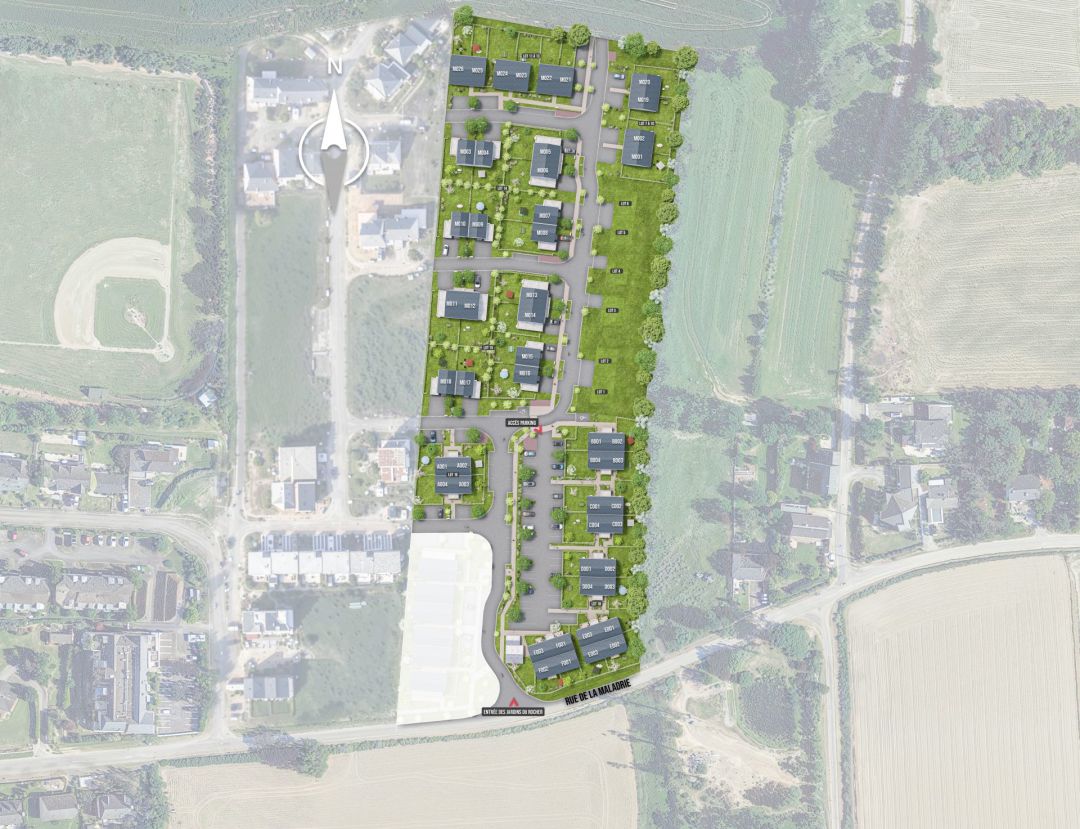 Programme immobilier Les Jardins du Rocher à Bréal-sous-Montfort