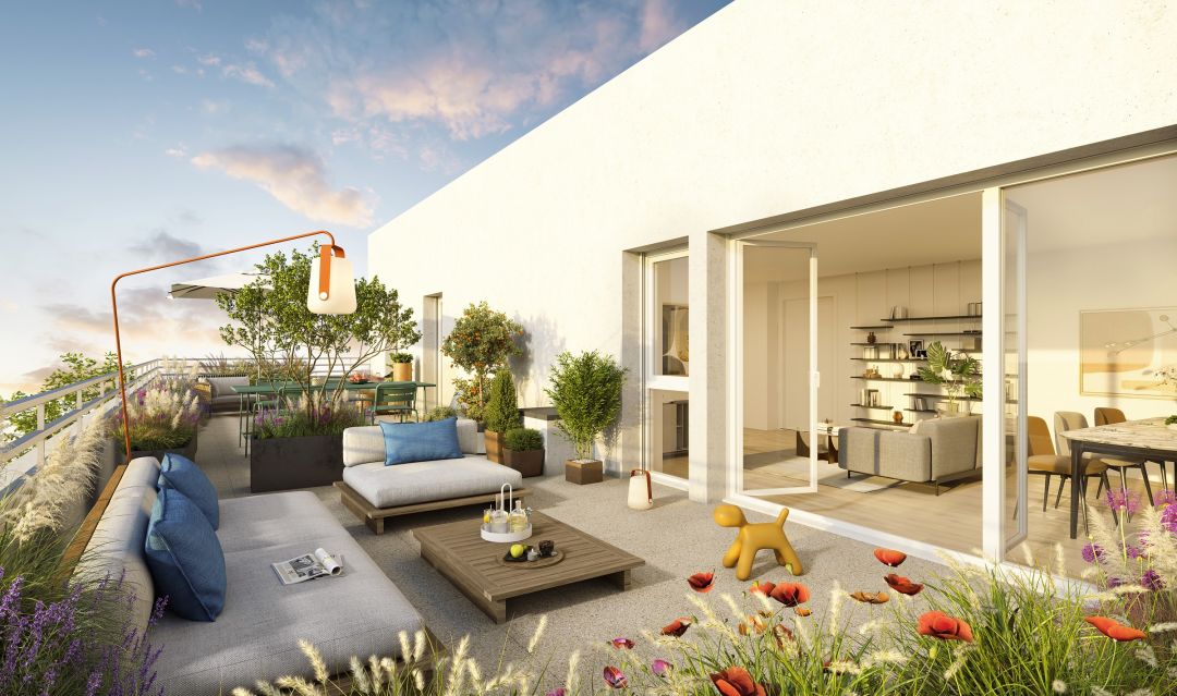 Programme immobilier LES TERRASSES MARCEAU TR2 B à Drancy