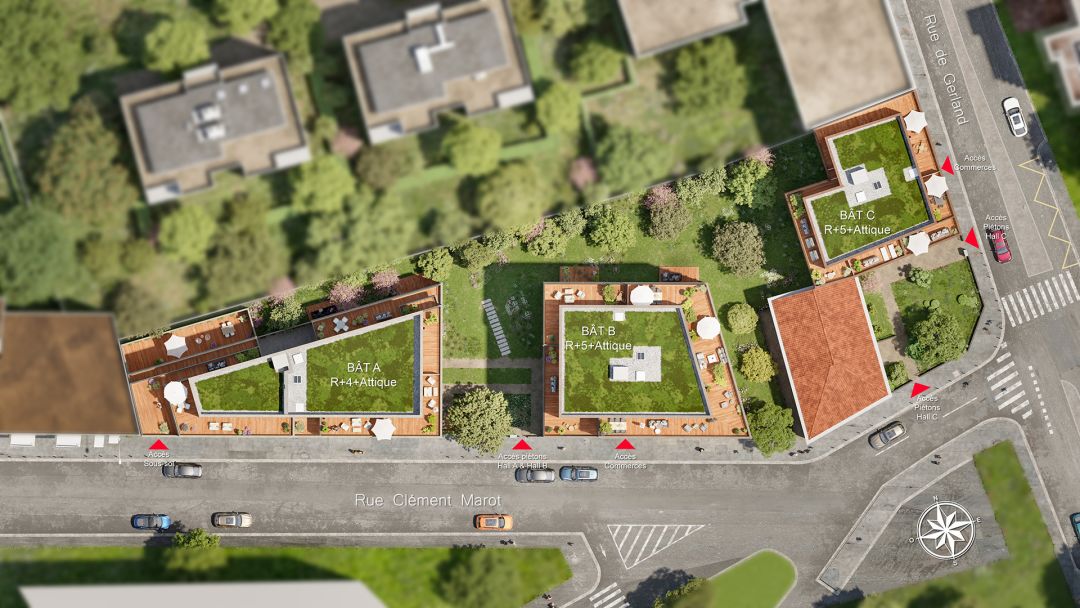 Programme immobilier Le SOHO à Lyon 7e Arrondissement