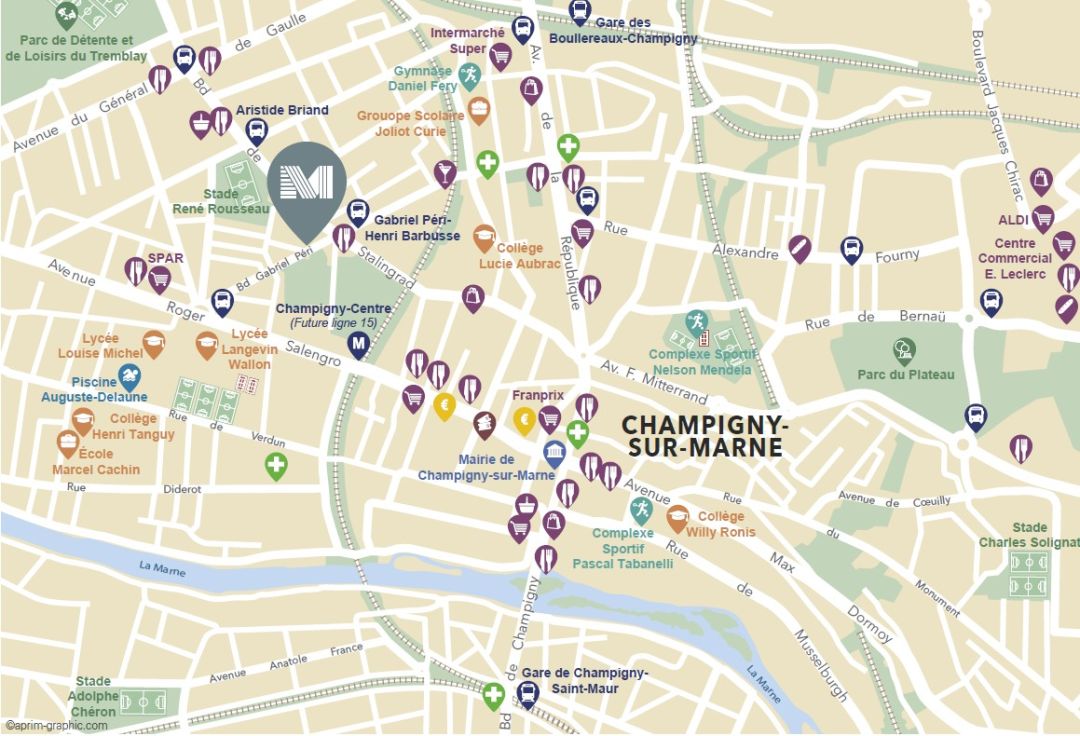 Programme immobilier Le Clos 86 à Champigny-sur-Marne