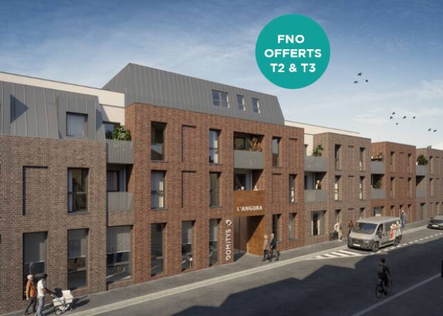 Programme neuf à Roubaix : 15 appartements dès 189 940 €