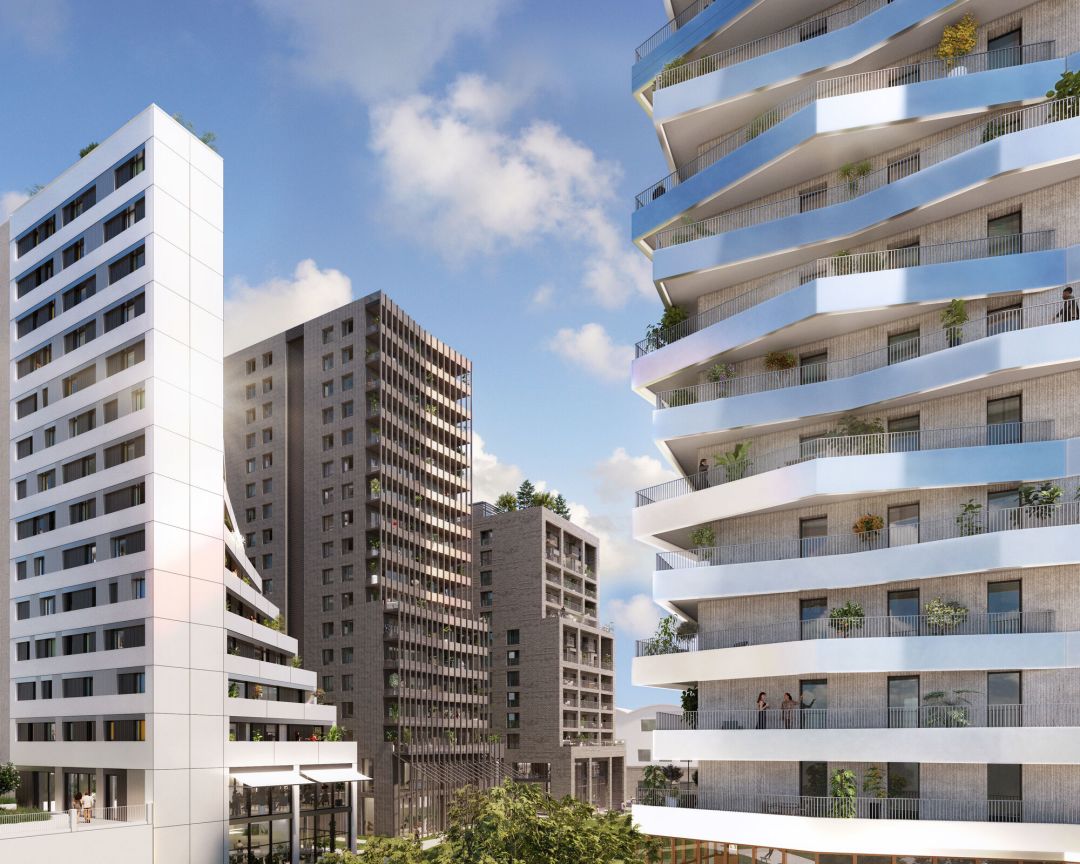 Programme immobilier Les Lumières Pleyel "Hydra" à Saint-Denis