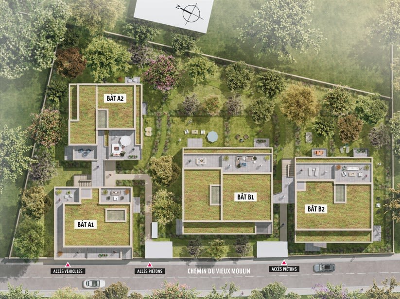 Programme immobilier Les Jardins du Moulin à Saint-Romain-au-Mont-d'Or