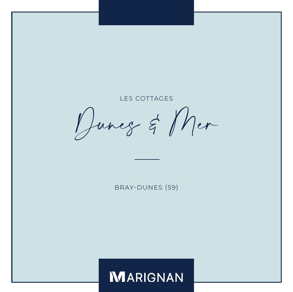 Programme immobilier Les cottages Dunes & Mer à Bray-Dunes