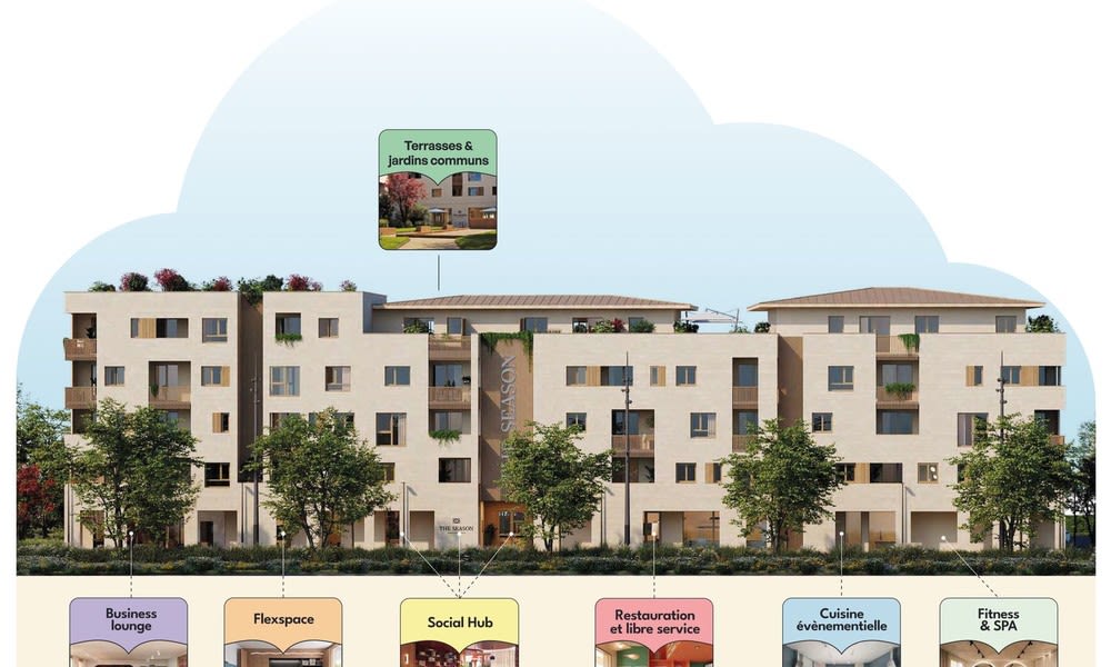 Programme immobilier THE SEASON à Anglet