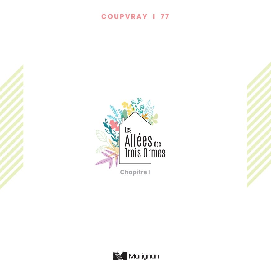 Programme immobilier Les Allées des Trois Ormes Chapitre 1 à Coupvray