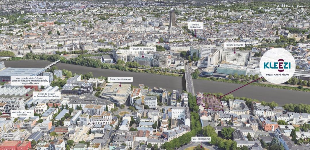 Programme immobilier KLEEZI | ILE DE NANTES à Nantes
