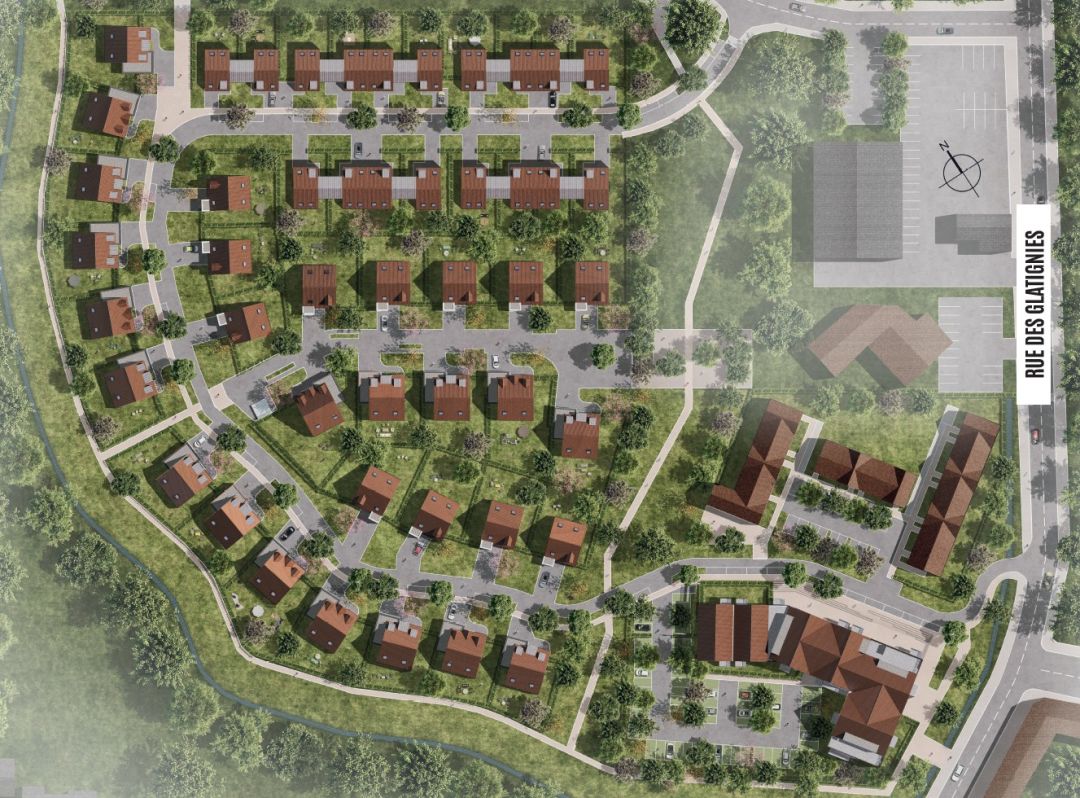 Programme immobilier Le Domaine des Augustins - Appartements à Fleurbaix