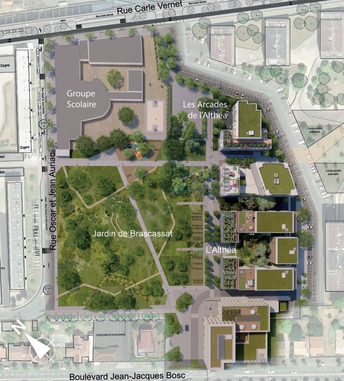 Programme immobilier Les Arcades de l'Althéa à Bordeaux