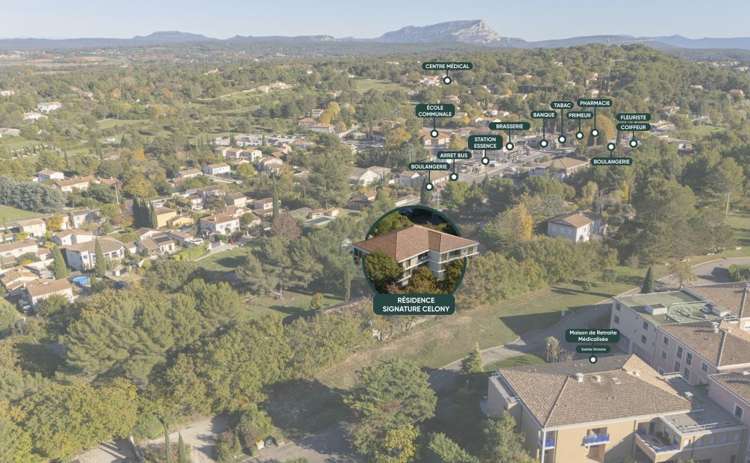 Programme immobilier Signature - Célony à Aix-en-Provence