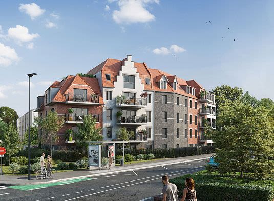 Programme neuf à Haubourdin : 2 appartements dès 109 850 €