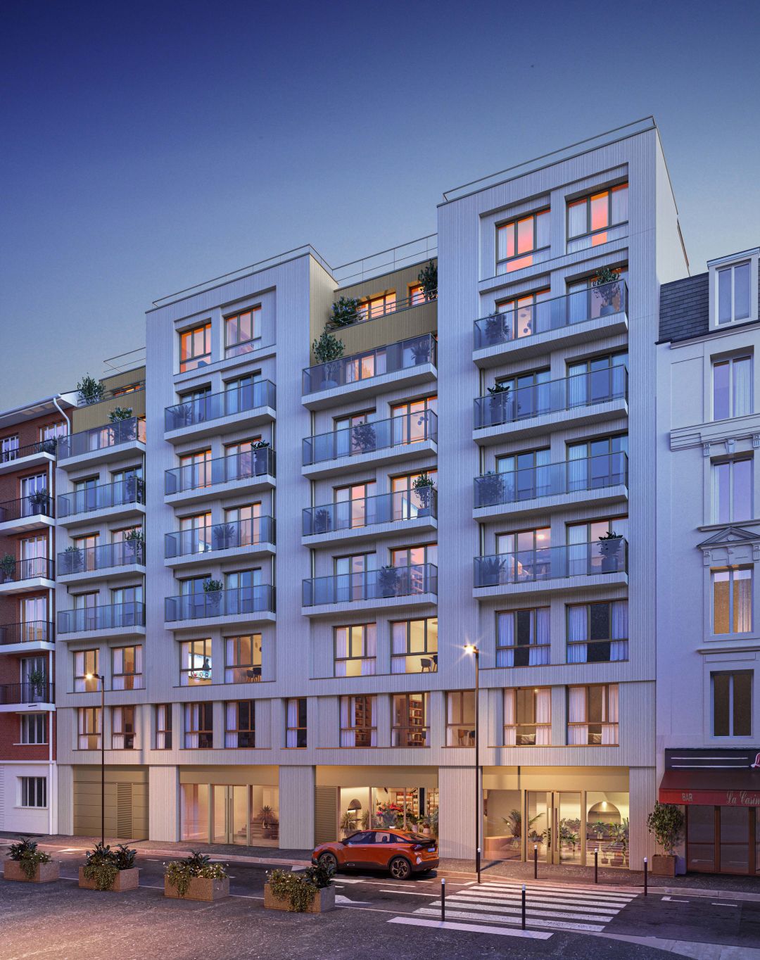 Programme immobilier LES TERRASSES DU MARCHE à Boulogne-Billancourt