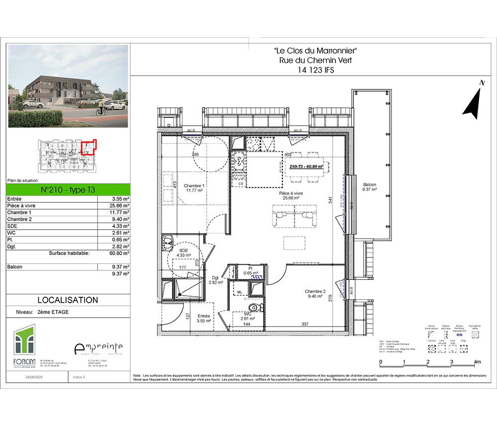 Programme immobilier Le Clos du Marronnier à Ifs