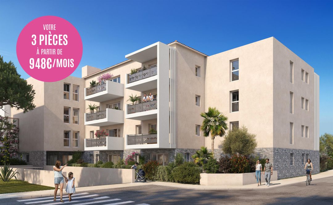 Programme immobilier Le Patio des Lys à Le Muy
