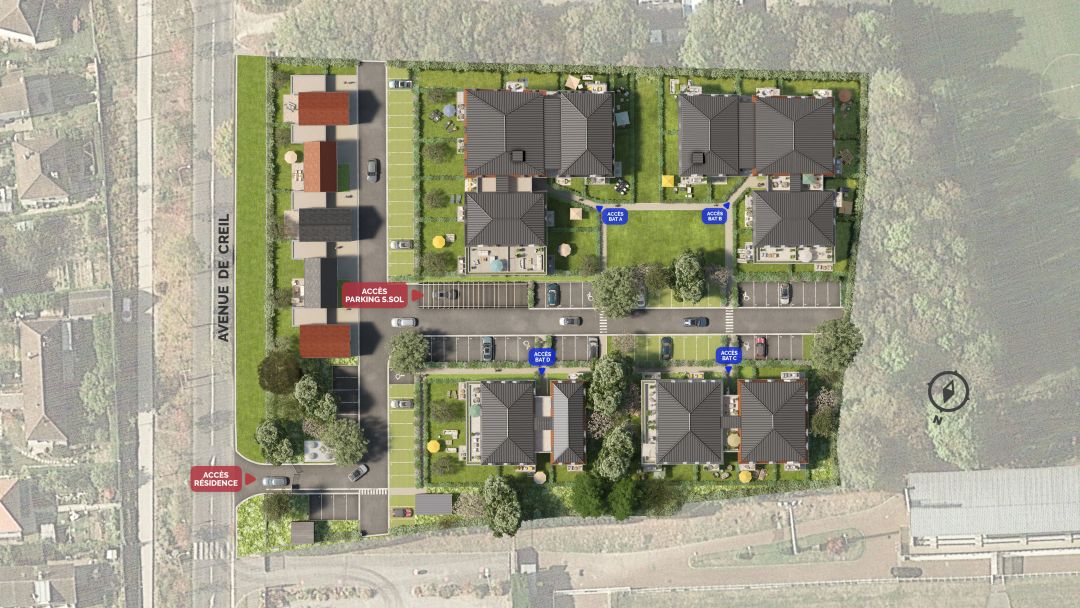 Programme immobilier LE DOMAINE D'ORÉA à Senlis