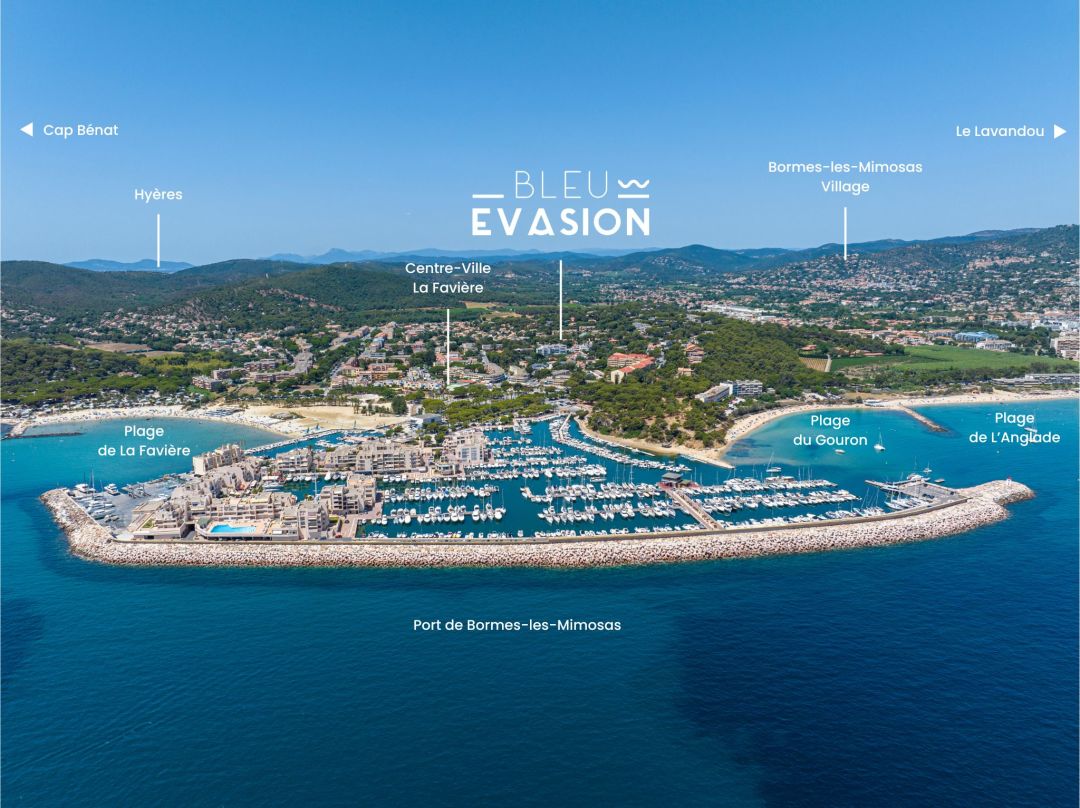 Programme immobilier Bleu Evasion à Bormes-les-Mimosas