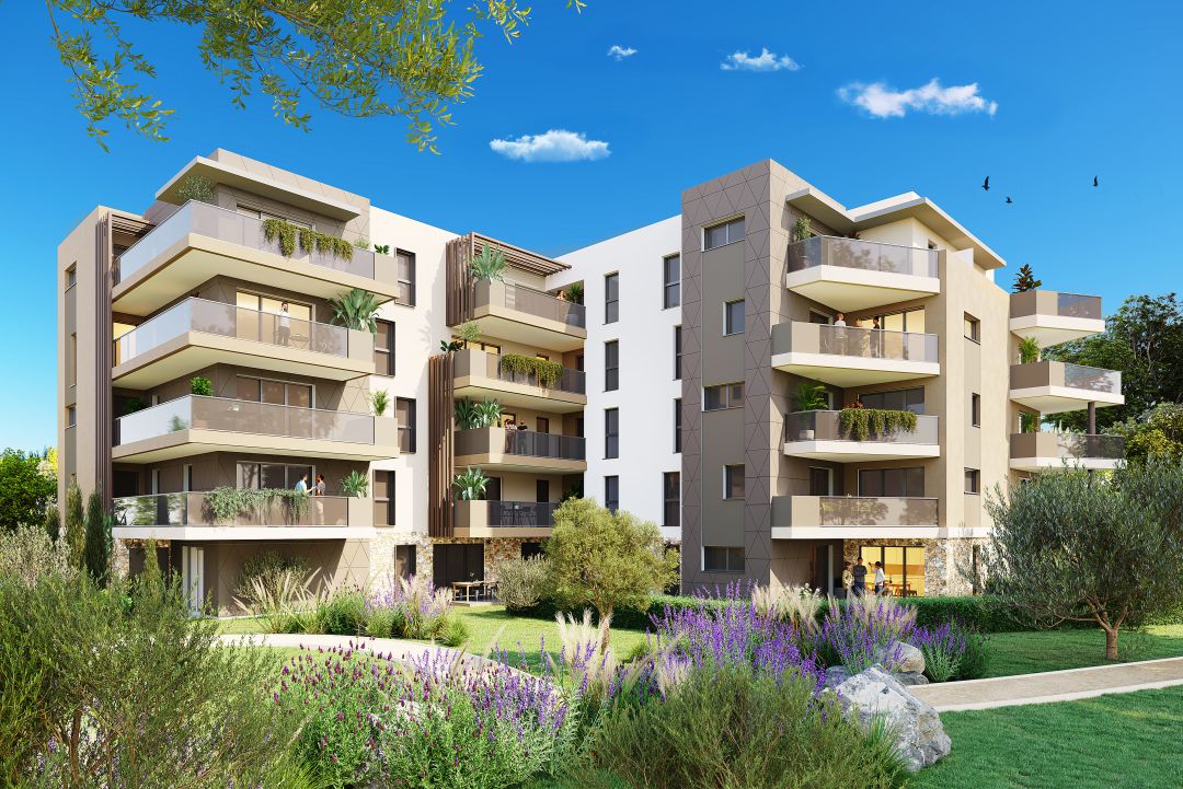 Programme neuf à Antibes : 3 appartements dès 192 400 € — photo 2