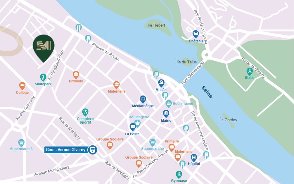 Programme immobilier Le Jardin des Officiers à Vernon