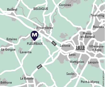 Programme immobilier Le Domaine des Augustins - Maisons à Fleurbaix