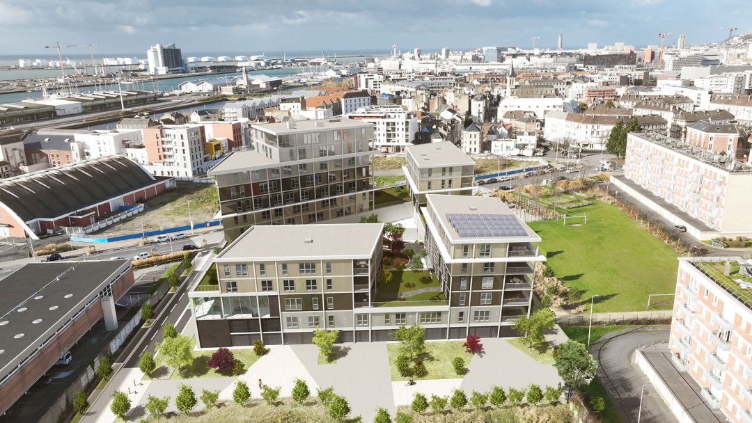 Programme neuf à Le Havre : 1 appartement dès 162 100 € — photo 1