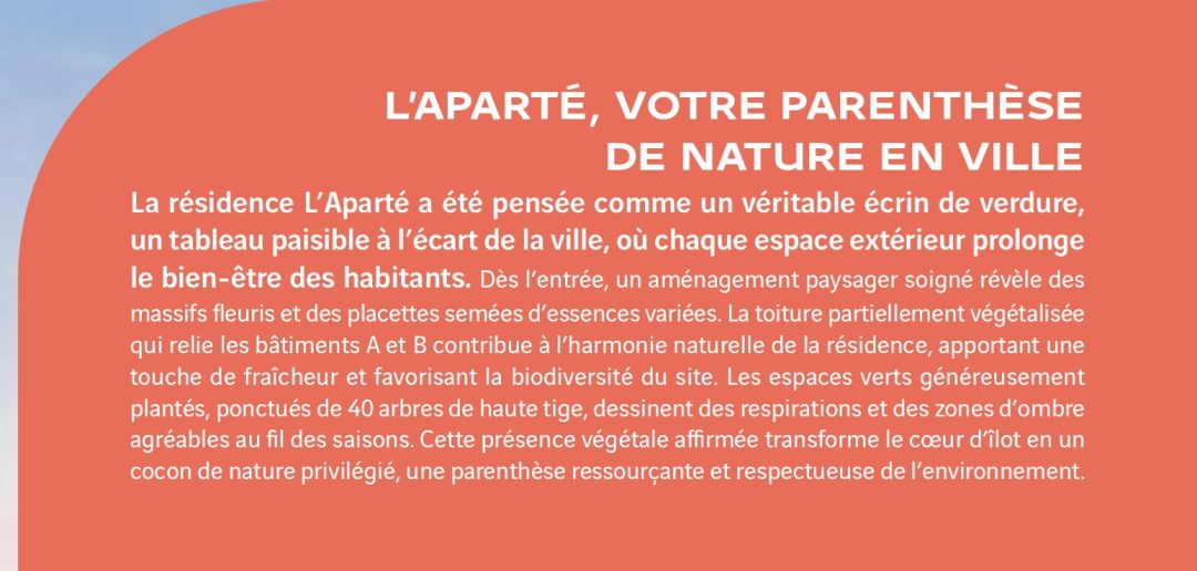 Programme immobilier L'APARTÉ à Amiens