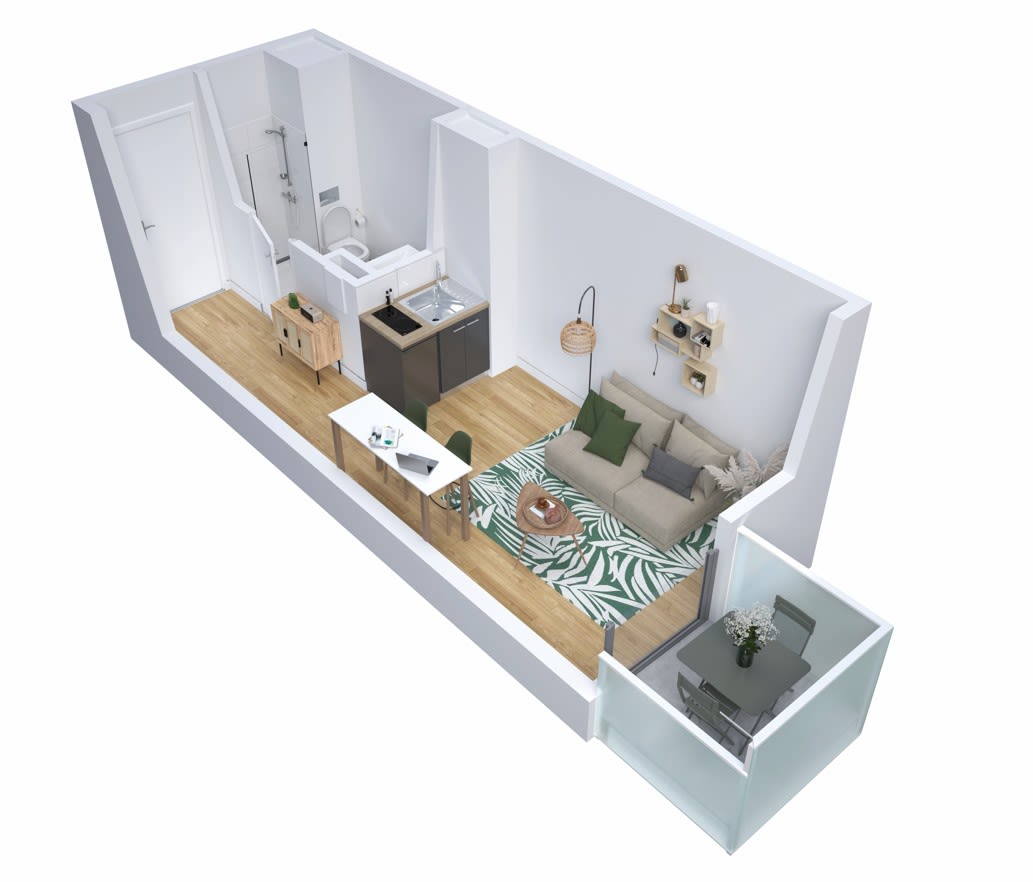 Programme neuf à Calais : 22 appartements dès 100 000 € — photo 5