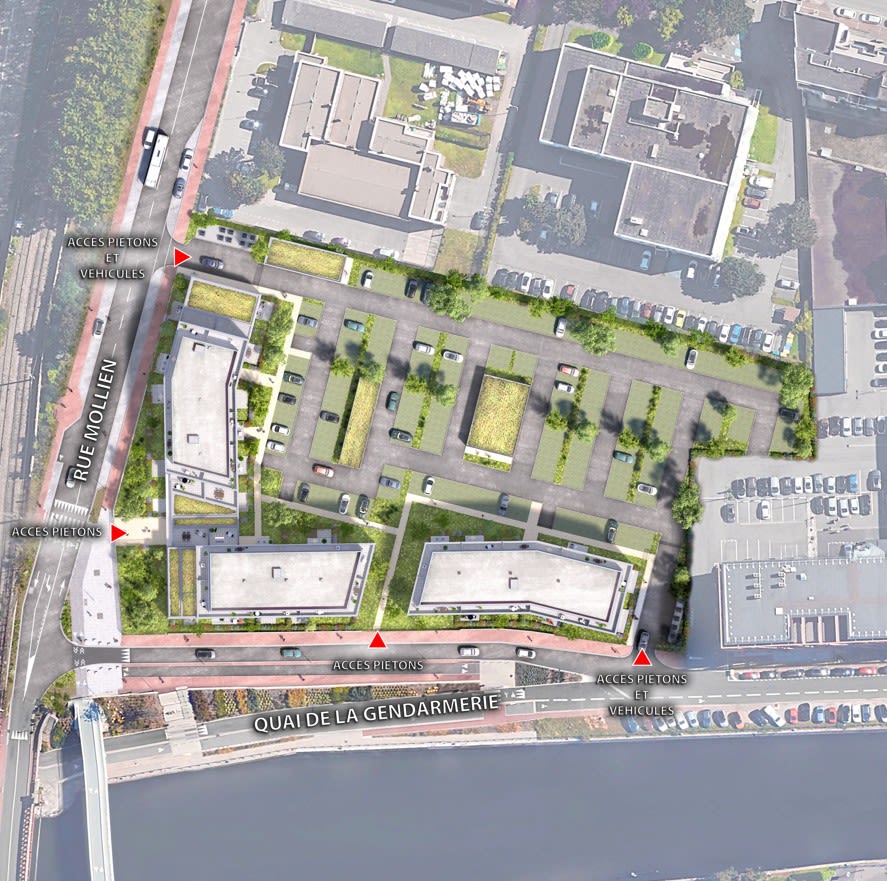 Programme immobilier Le Quai des six à Calais