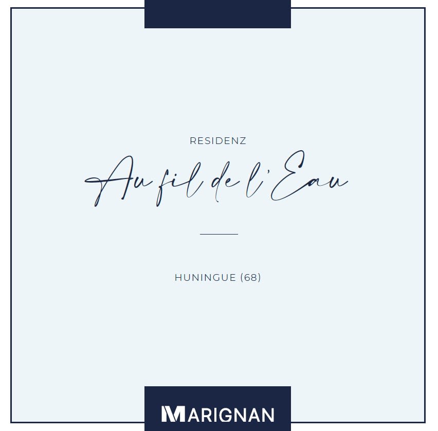Programme immobilier Au Fil de l'Eau à Huningue